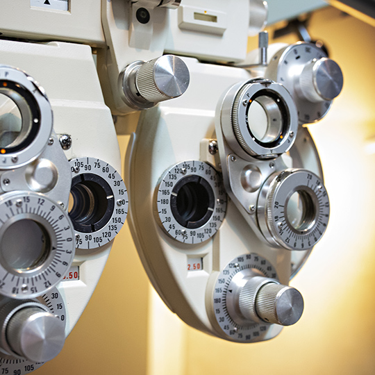 Eye exam technology